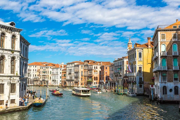 Venedik, İtalya 'daki Kanal Grande — Stok fotoğraf