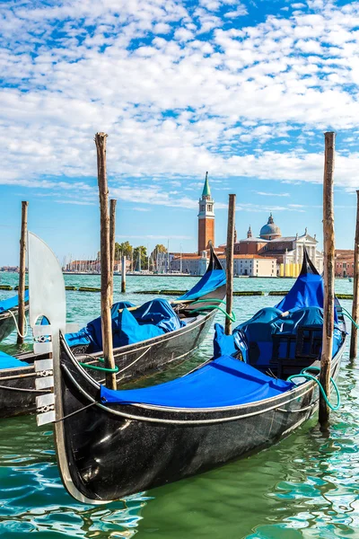 Gondola în Veneția, Italia — Fotografie, imagine de stoc