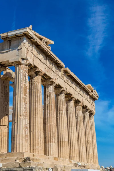 Templo de Partenón en la Acrópolis de Atenas — Foto de Stock
