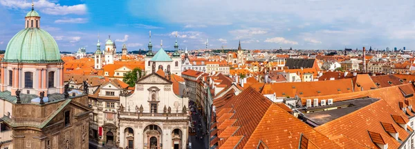 Prager Stadtpanorama — Stockfoto