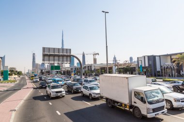 Trafik sıkışıklığı Dubai