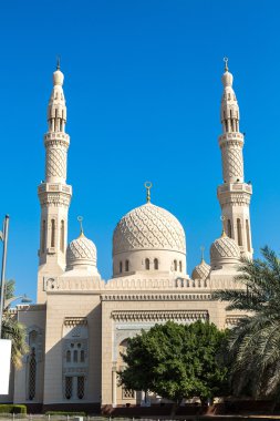 Jumeirah Mosque in Dubai clipart