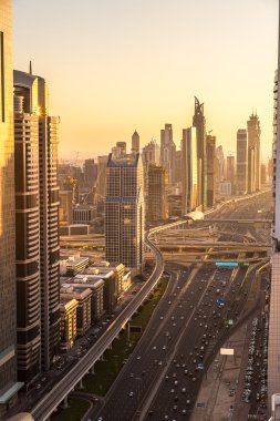 Dubai 'nin hava manzarası