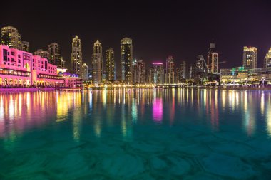Dubai downtown, gece