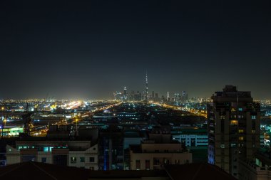 Dubai panorama geceleri 