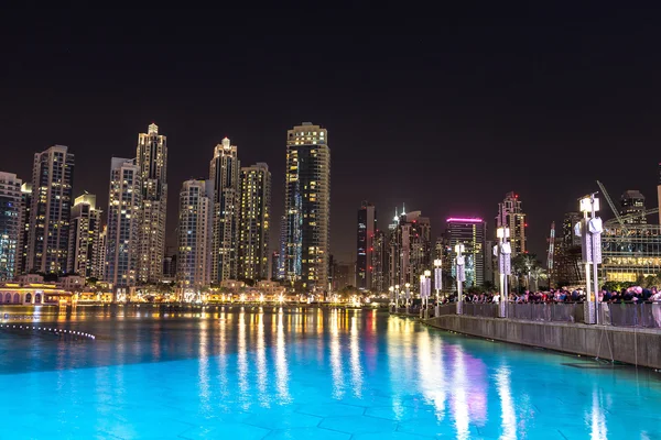 Dubai downtown, gece 