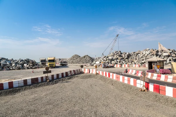 Construction work in Dubai — Zdjęcie stockowe