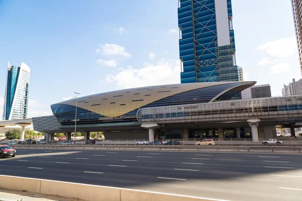 Metro station in Dubai — Stock Photo, Image