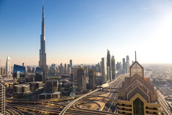 Aerial view of Dubai — Stock Photo, Image