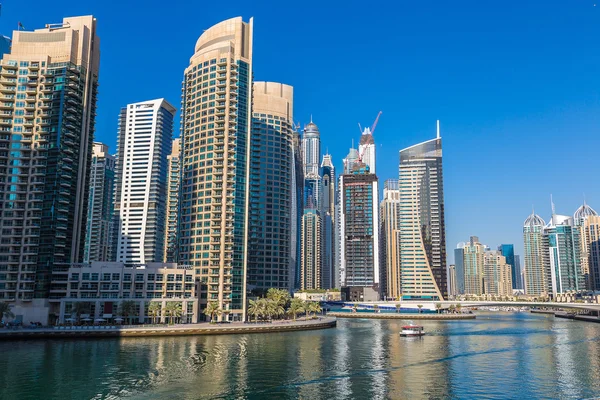 Cidade de Dubai marina — Fotografia de Stock