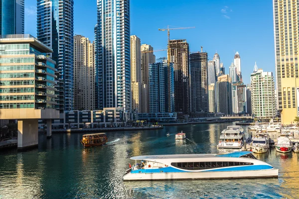 Dubai Marina at day — Stock Photo, Image