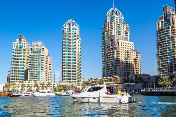 Dubai Marina at day — Stock Photo, Image