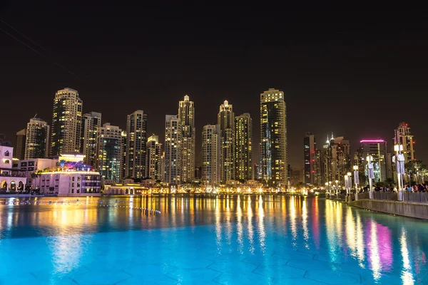 Dubai downtown, gece 