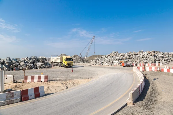 Trabajos de construcción en Dubai — Foto de Stock