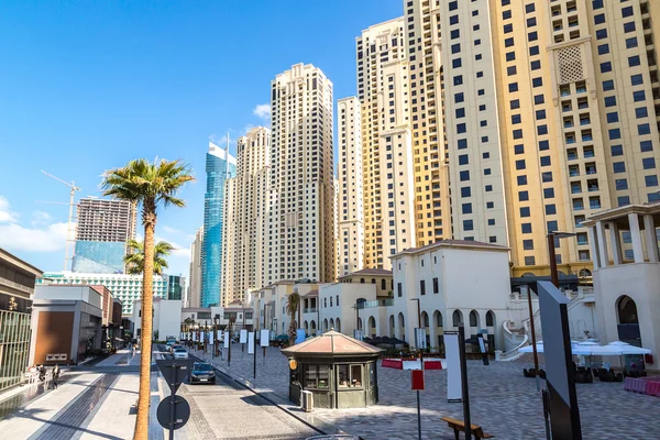 Dubai Marina di giorno — Foto Stock