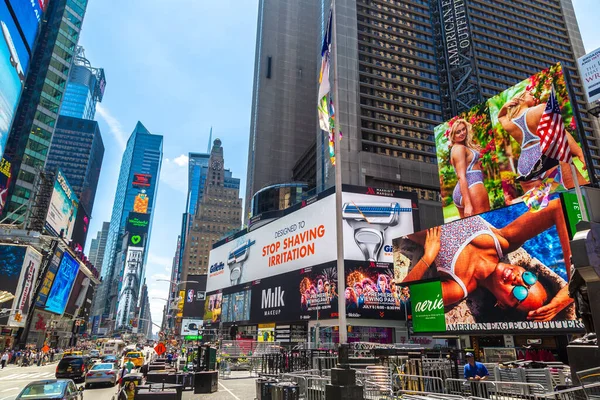New York City Usa Mars 2020 Times Square Symbol För — Stockfoto