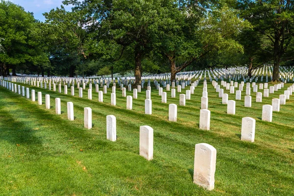 Washington Estados Unidos Marzo 2020 Cementerio Nacional Arlington Washington Estados — Foto de Stock