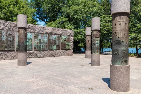 Washington Usa March 2020 Franklin Delano Roosevelt Memorial Washington Sunny — Stock Photo, Image