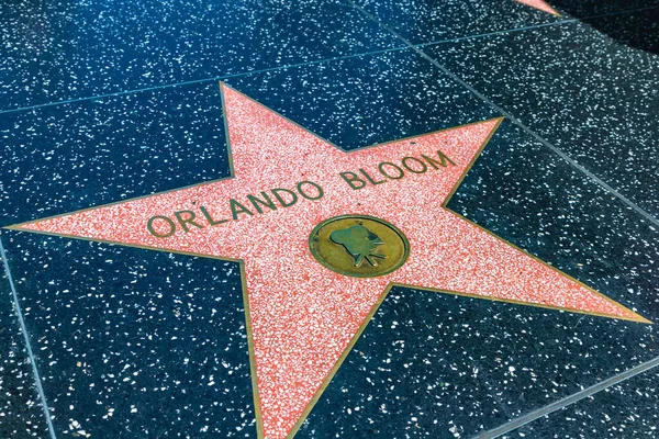 Los Angeles Hollywood Yhdysvallat Maaliskuu 2020 Orlando Bloom Tähti Hollywood — kuvapankkivalokuva