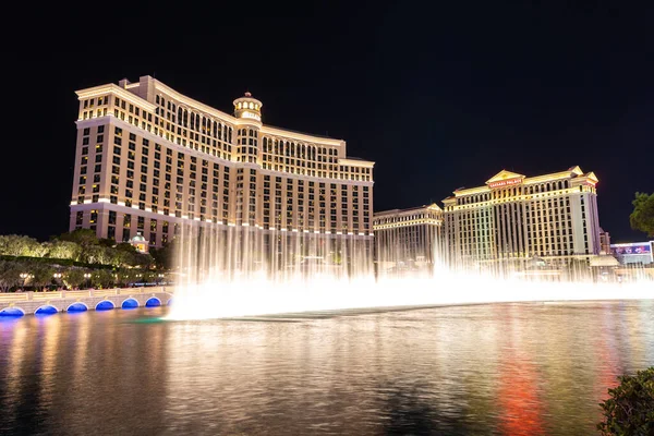 Las Vegas Usa Mars 2020 Fontaines Bellagio Bellagio Hotel Casino — Photo