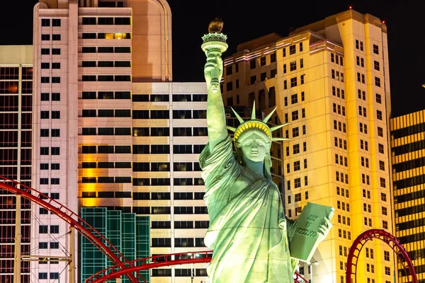 Las Vegas Usa 2020年3月29日 ニューヨークホテル カジノ ラスベガス アメリカ — ストック写真