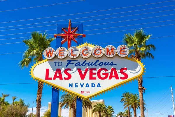 Las Vegas Usa Maart 2020 Welkom Bij Fabulous Las Vegas — Stockfoto