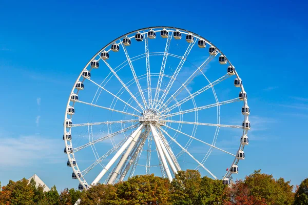 มอนทร แคนาดา เมษายน 2020 อเฟอร งเกตการณ Grande Roue Montreal ในมอนทร — ภาพถ่ายสต็อก