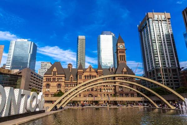 Toronto Canada April 2020 Toronto Old City Hall Sunny Day — Stock Photo, Image