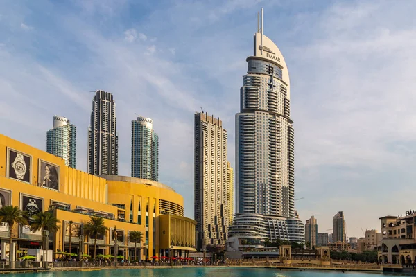 Dubai Förenade Arabemiraten April 2020 Adress Downtown Hotel Dubai Vid — Stockfoto