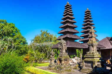 Taman Ayun Tapınağı Bali, Endonezya güneşli bir günde