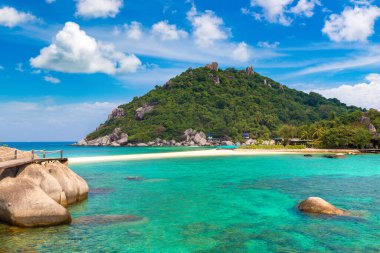 Nang Yuan Adası, Koh Tao, Tayland bir yaz günü