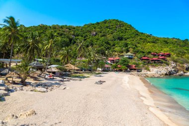 Aow luek plajı Koh Tao adası, Tayland
