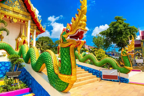 Templo Karon Phuket Tailandia Día Verano — Foto de Stock