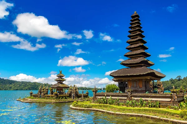 Pura Ulun Danu Beratan Bedugul Temple Lake Bali Indonesia — Stock Photo, Image