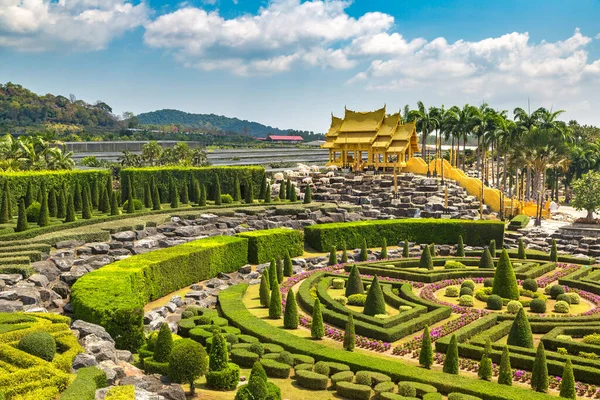 Nong Nooch Tropical Botanical Garden Pattaya Thajsko Slunečného Dne — Stock fotografie