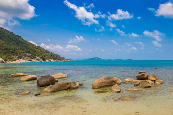 Silver Beach Koh Samui Island Thailand Summer Day — Stock Photo, Image