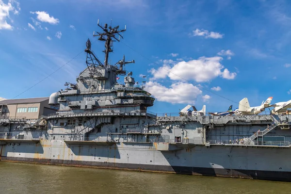 New York City Usa Marzo 2020 New York Citys Intrepid — Foto Stock