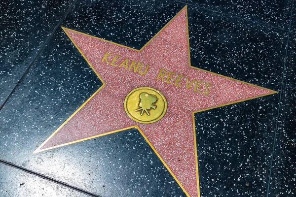 Los Angeles Hollywood Usa March 2020 Keanu Reeves Star Hollywood — Stock Photo, Image