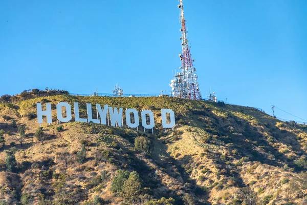 Los Angeles Hollywood Usa Marzo 2020 Hollywood Firma Los Angeles — Foto Stock