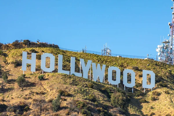 Los Angeles Hollywood Usa März 2020 Hollywood Signiert Los Angeles — Stockfoto