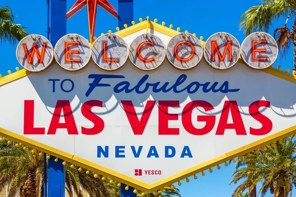 Las Vegas Usa March 2020 Καλωσορίσατε Στο Fabulous Las Vegas — Φωτογραφία Αρχείου