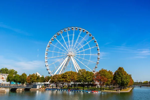 Montreal Canada Abril 2020 Observação Ferris Wheel Grande Roue Montreal — Fotografia de Stock