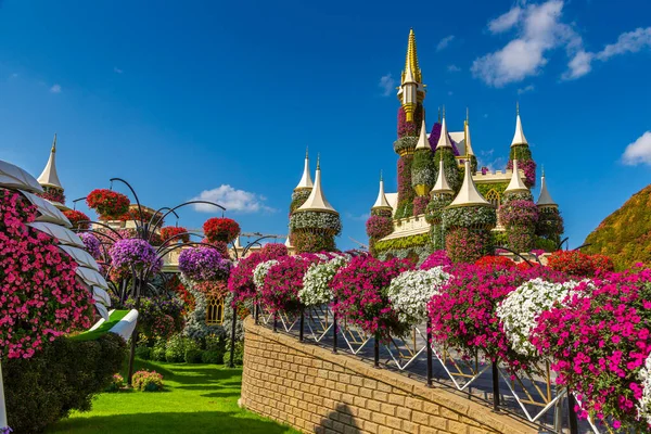 Dubai Emirati Arabi Uniti Marzo 2020 Dubai Giardino Miracoloso Una — Foto Stock