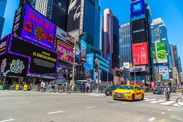 New York City Usa Marzo 2020 Times Square Simbolo New — Foto Stock