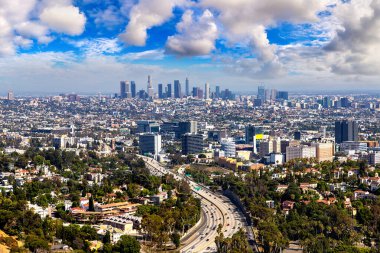 panoramik Los Angeles, Kaliforniya, ABD
