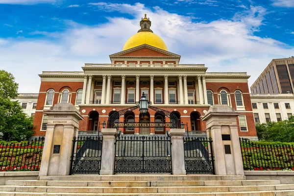 Massachusetts State House Boston Massachusetts Eua — Fotografia de Stock