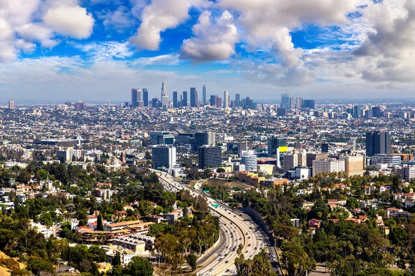 Panoramautsikt Över Los Angeles Kalifornien Usa — Stockfoto
