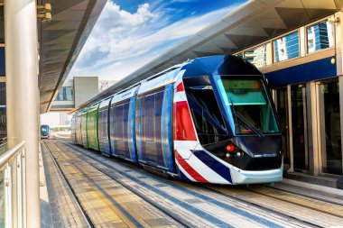 Dubai 'de yeni modern tramvay, Birleşik Arap Emirlikleri