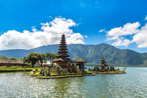 Pura Ulun Danu Beratan Bedugul Templom Balin Indonéziában — Stock Fotó