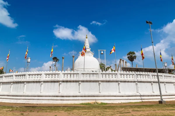 Thuparamaya Dagoba Stupa Una Giornata Estiva Sri Lanka — Foto Stock